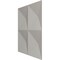 Ekena Millwork 11 7/8in. W x 11 7/8in. H Tirana EnduraWall Decorative 3D Wall Panel Covers 0.98 Sq. Ft. WP12X12TICAC - alternate 3
